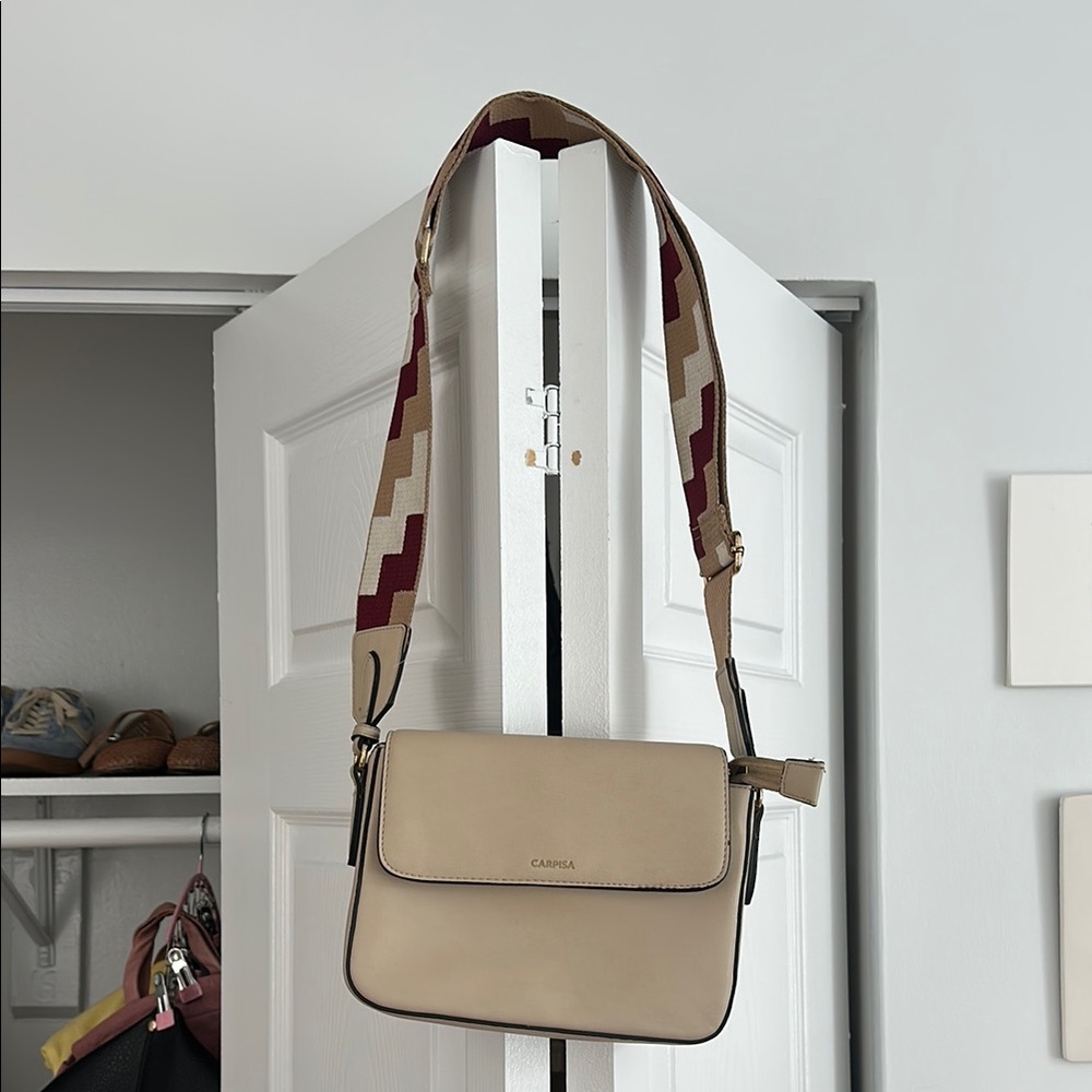 CARAA Beige Shoulder Bag